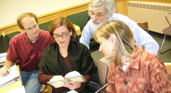 Picture of David Pace and Arlene Diaz et al ISSOTL 2009